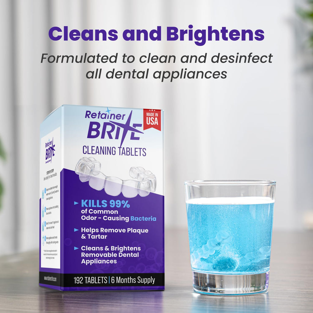 Retainer Brite Cleaning Tablets for Aligners

