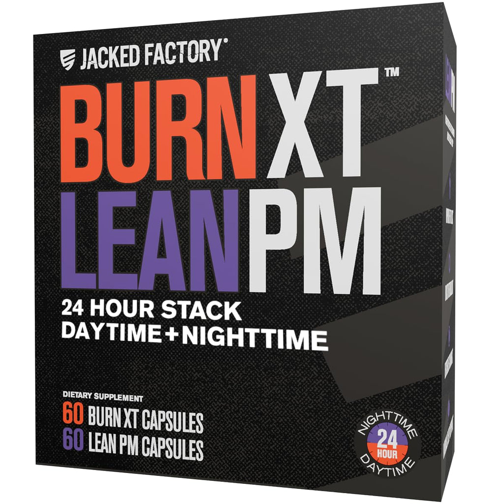 Jacked Factory Burn-XT Fat Burner Clinically Studied Metabolism
