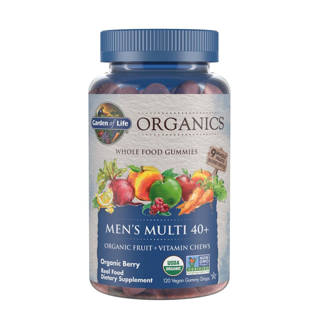 Gummies Garden of Life Organics Men 40+ Berry | Organic

