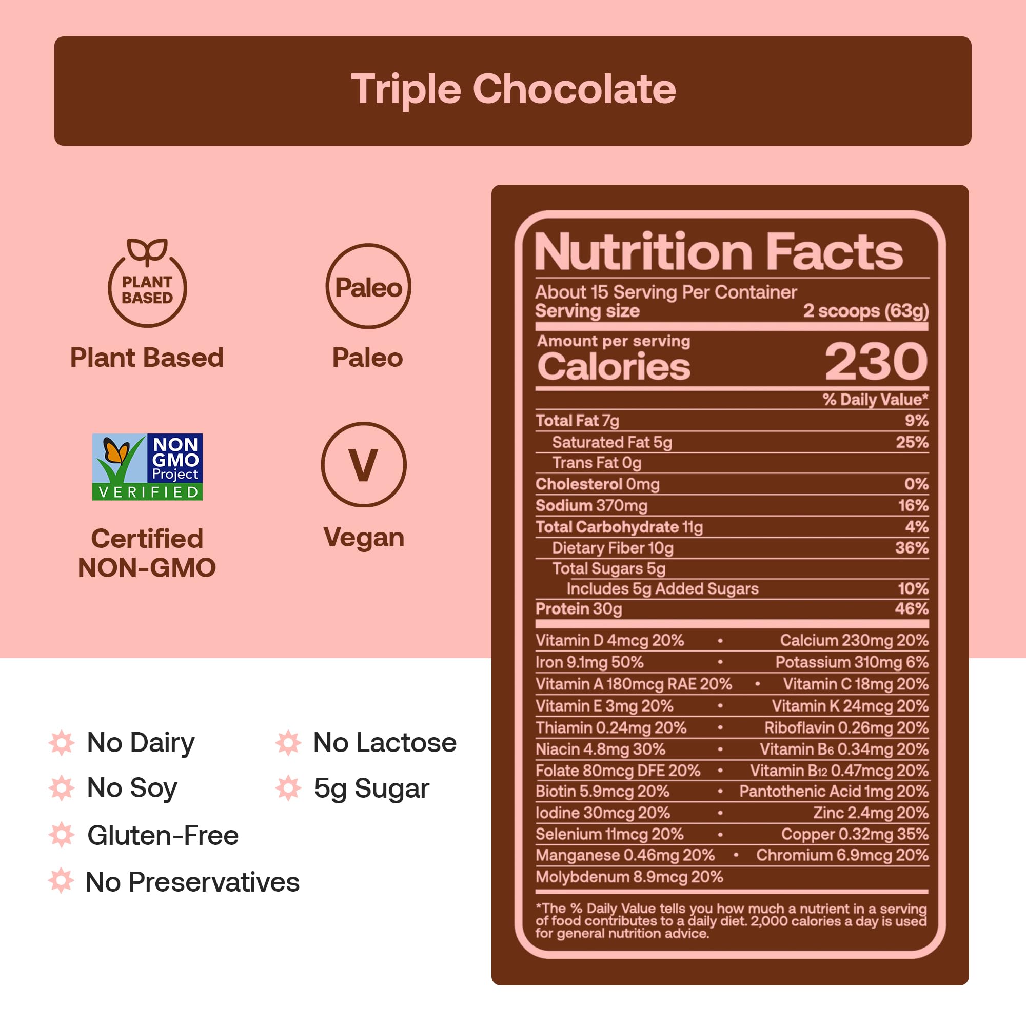 Happy Viking Plant-Based Protein Powder – 30g Protein

