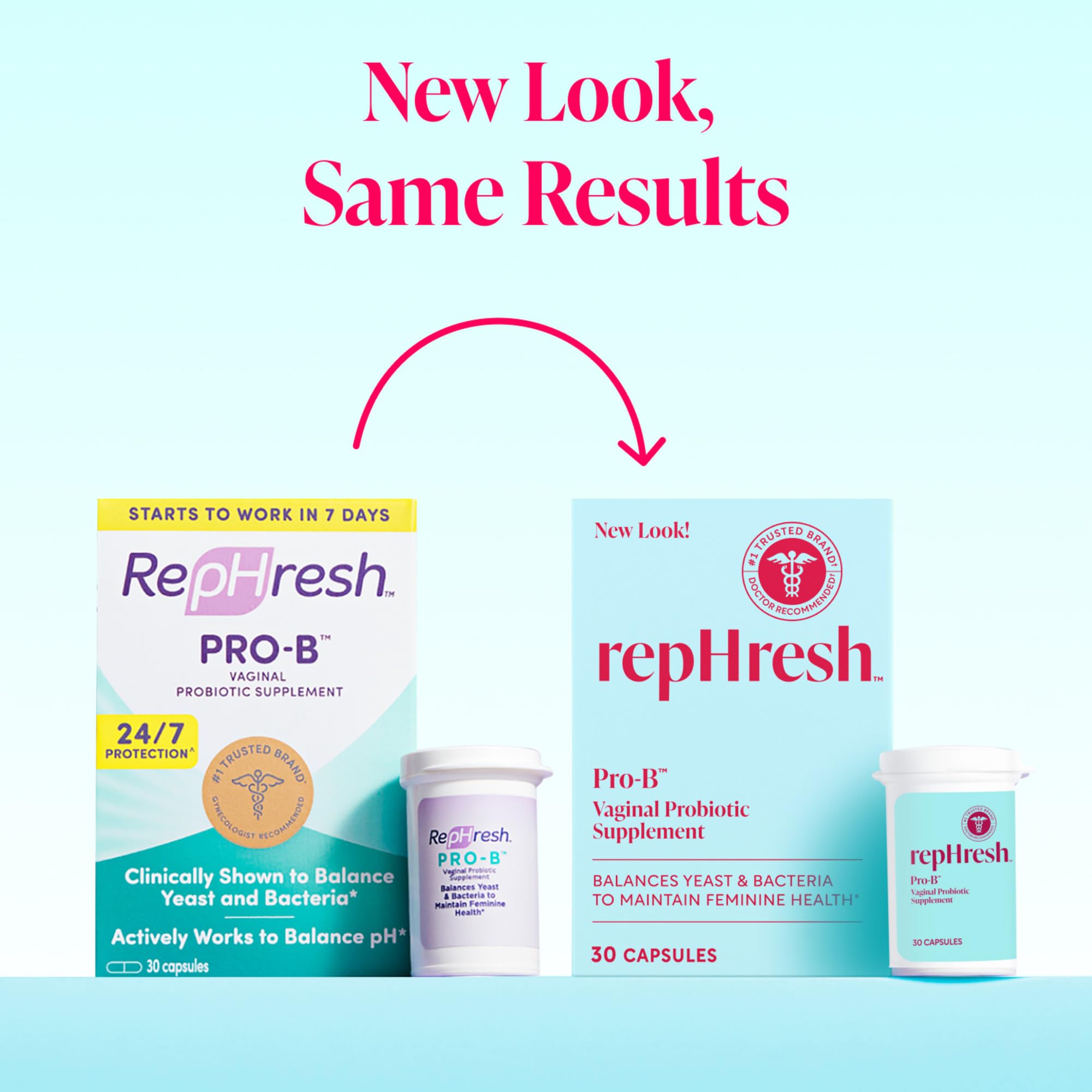 RepHresh Pro-B Vaginal Probiotic for Women

