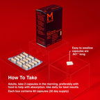 Mdrive Testosterone Booster for Men | Boost & Burn

