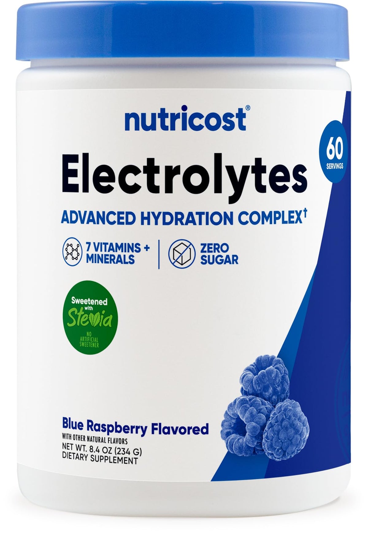 Nutricost Electrolyte Complex Powder - Hydration Drink Mix with Vitamins and Minerals