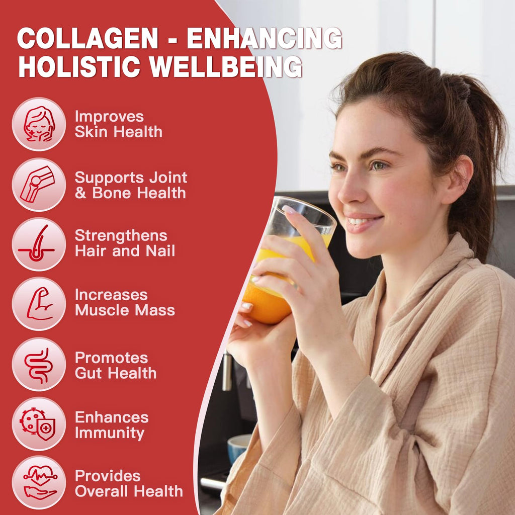 DRFOSTER Multi-Collagen-Peptide Powder with Probiotics

