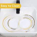 Goodluck Heavy-Duty Disposable Plastic Plates

