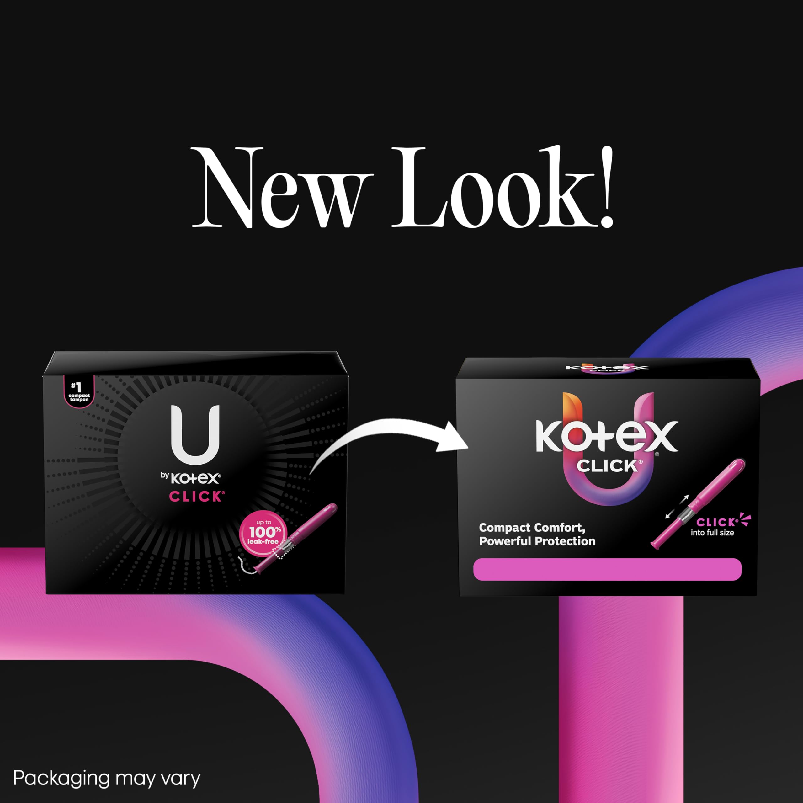 U by Kotex Click Compact Tampons Unscented

