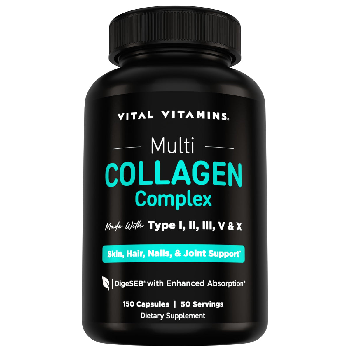 Vital Vitamins Multi Collagen Peptides Capsules