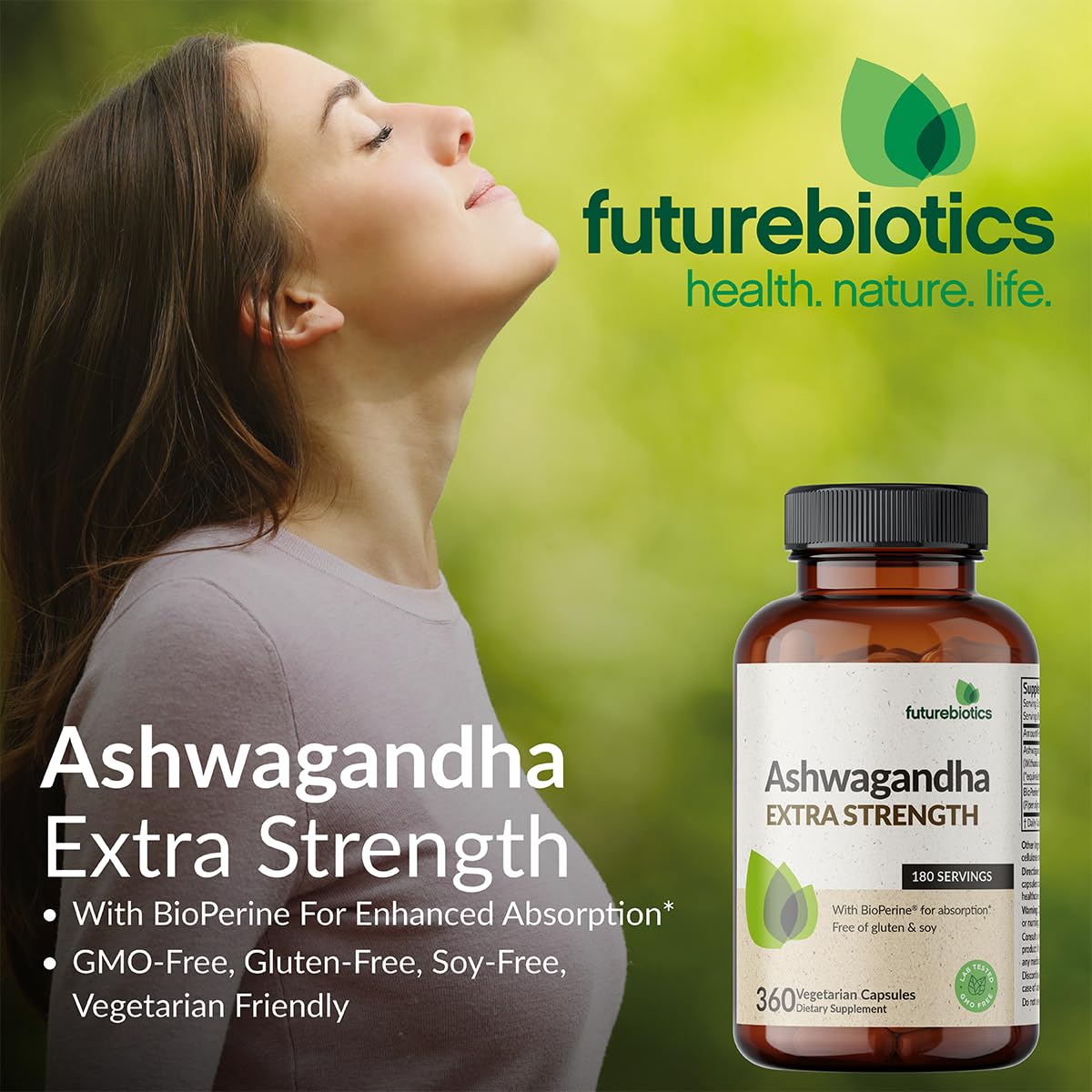 Futurebiotics Ashwagandha Extra Strength Stress & Mood

