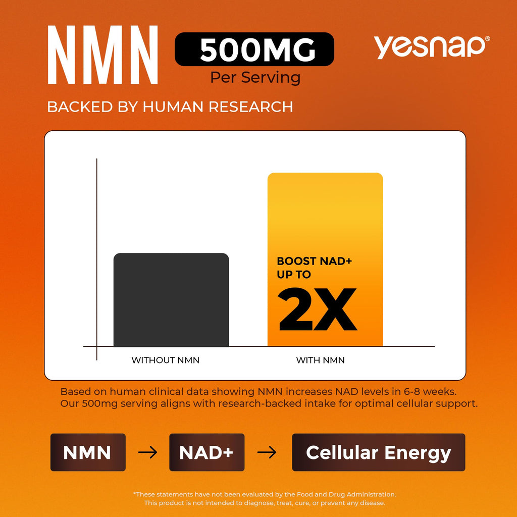 NMN NAD+ Liquid Dietary Supplement with Resveratrol & CoQ10


