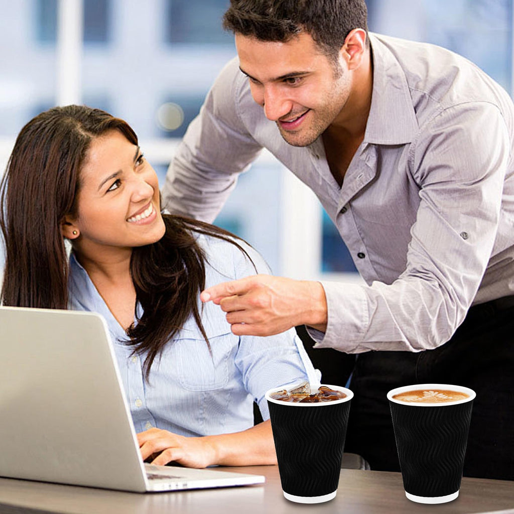 Lamosi Disposable Paper Coffee Cups

