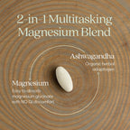 Magnesium + Ashwagandha Supplement by New Chapter

