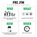 Pre Workout Powder by JYM Supplement Science for Strength

