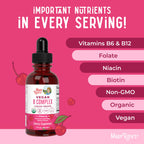 MaryRuth's Organics Vitamin B Complex | Metabolic Support


