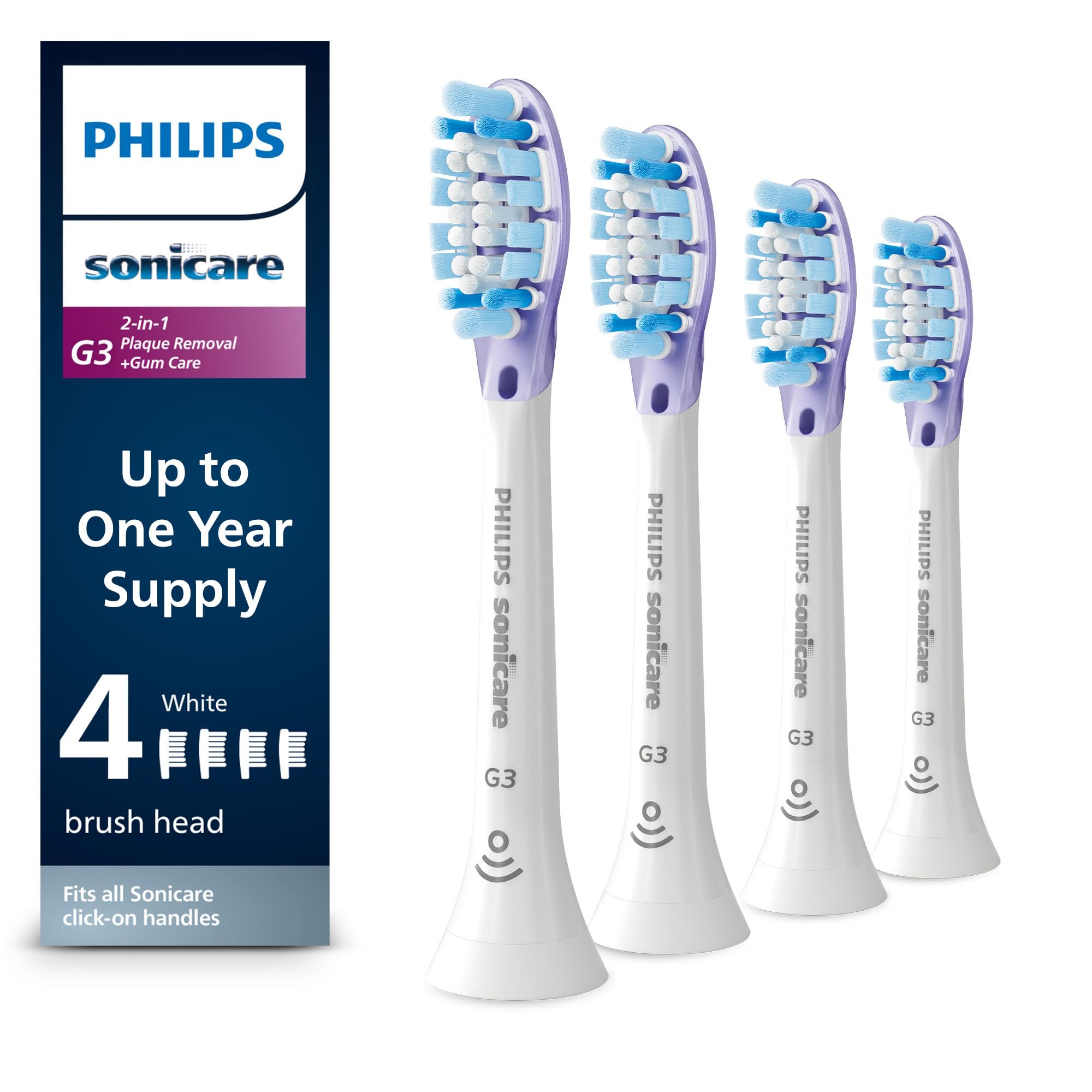 Philips Sonicare G3 Two-in-One Replacement Brush Heads