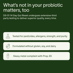 Seed Probiotic & Prebiotic Digestive Health Supplement

