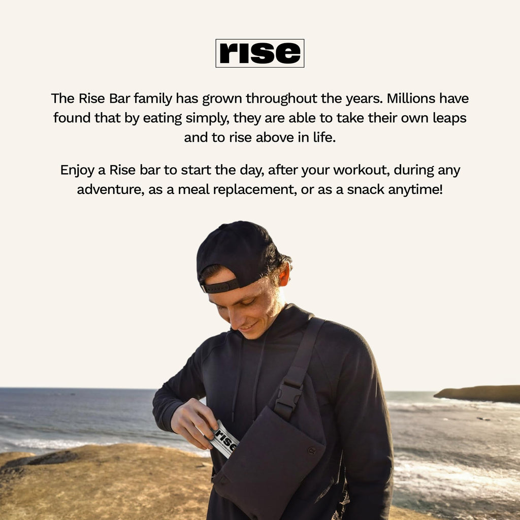 Rise Breakfast Whey Protein Bars | High-Protein Snack

