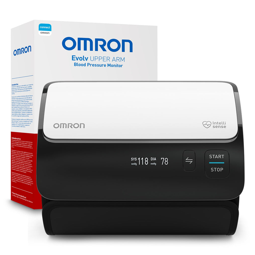 OMRON Evolv Wireless Blood Pressure Monitor with Connect App

