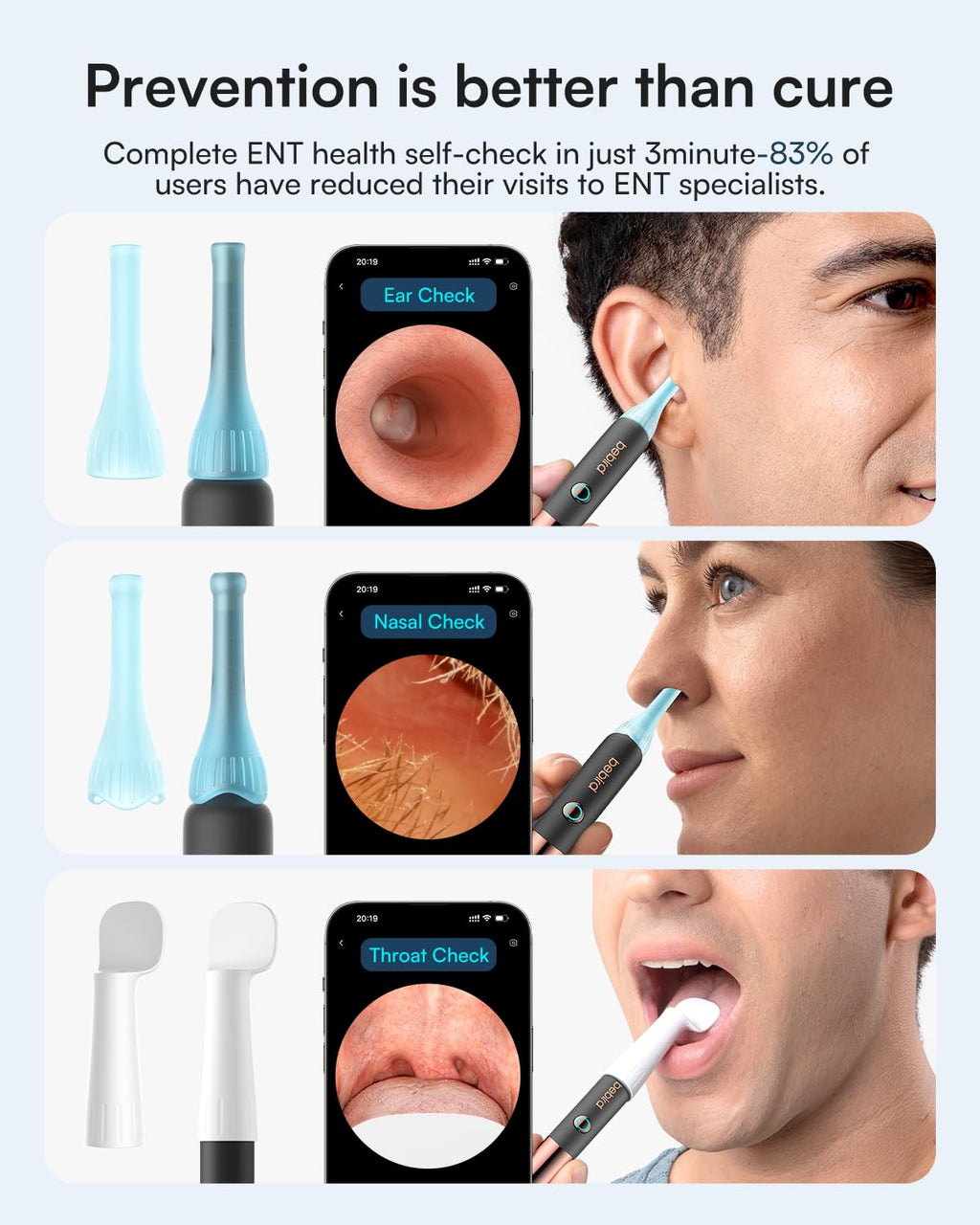 Bebird Earsight Ultra 2K Ear Wax Removal Tool Camera

