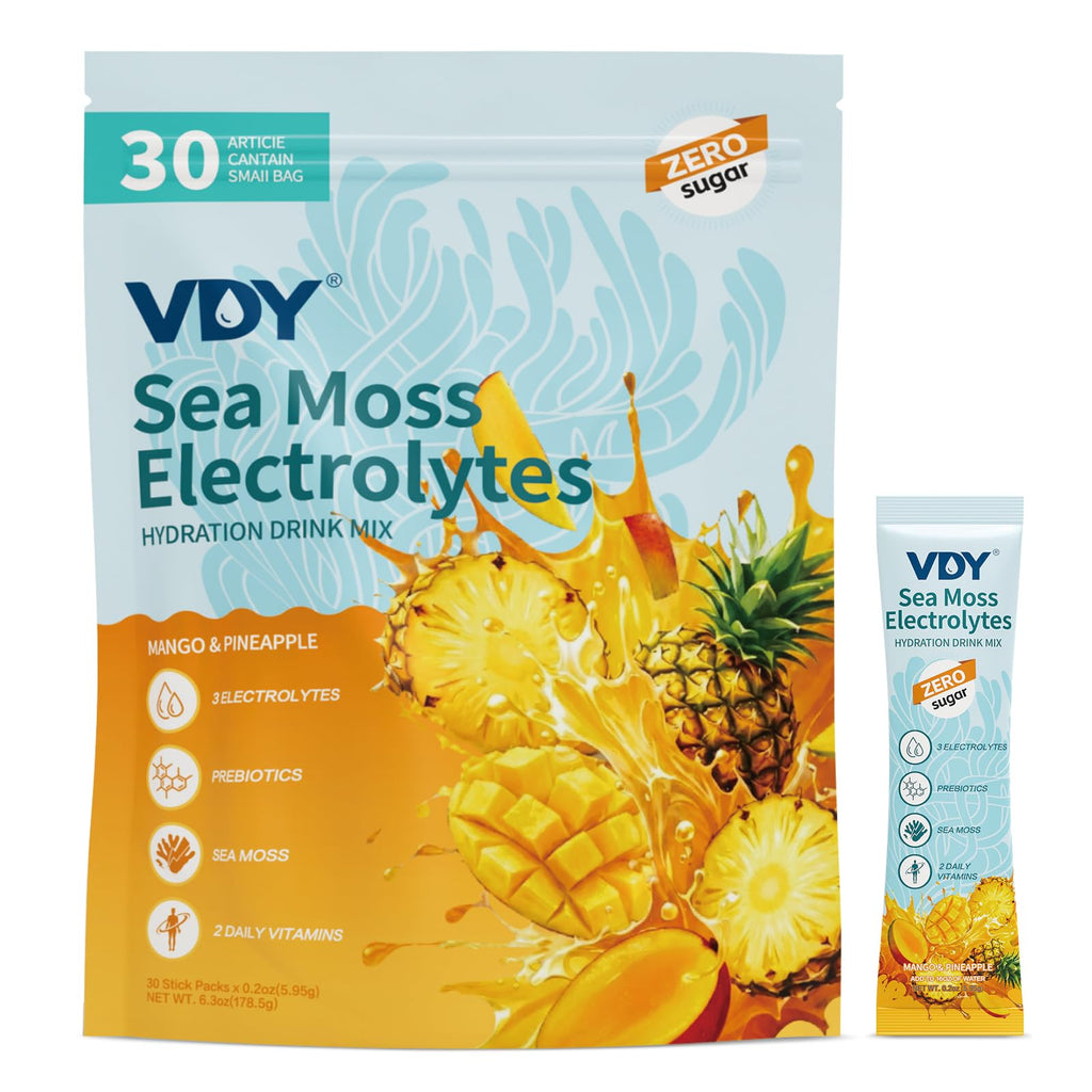 VDY Sea Moss Electrolyte Powder Drink Mix

