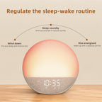 Sunrise Alarm Clock with Noise Machine and Bluetooth Speaker

