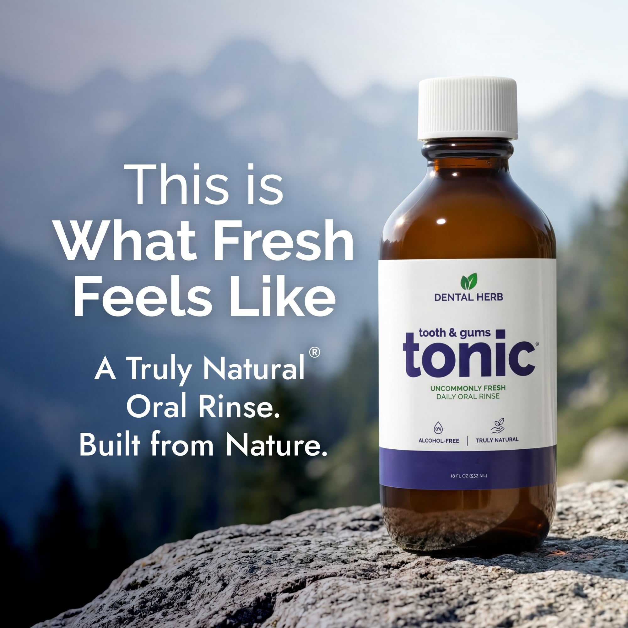 Tooth & Gums Tonic – Truly Natural Oral Rinse

