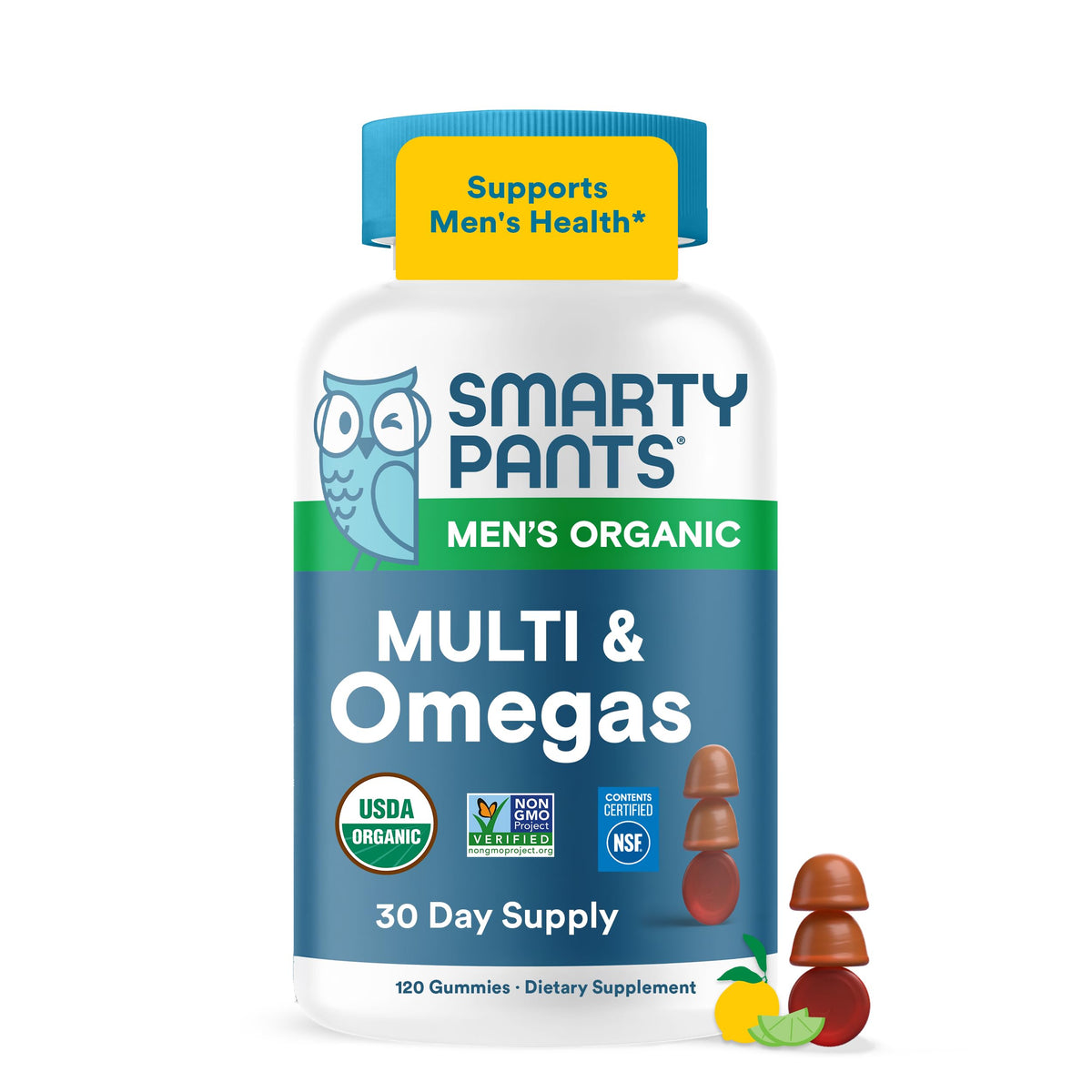 SmartyPants Men’s Vitamin Gummies for Daily Wellness