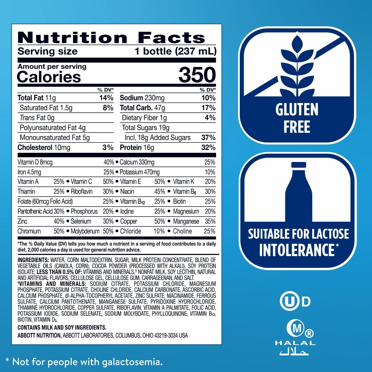 Ensure Plus Nutrition Shake Ready-to-Drink Meal Replacement

