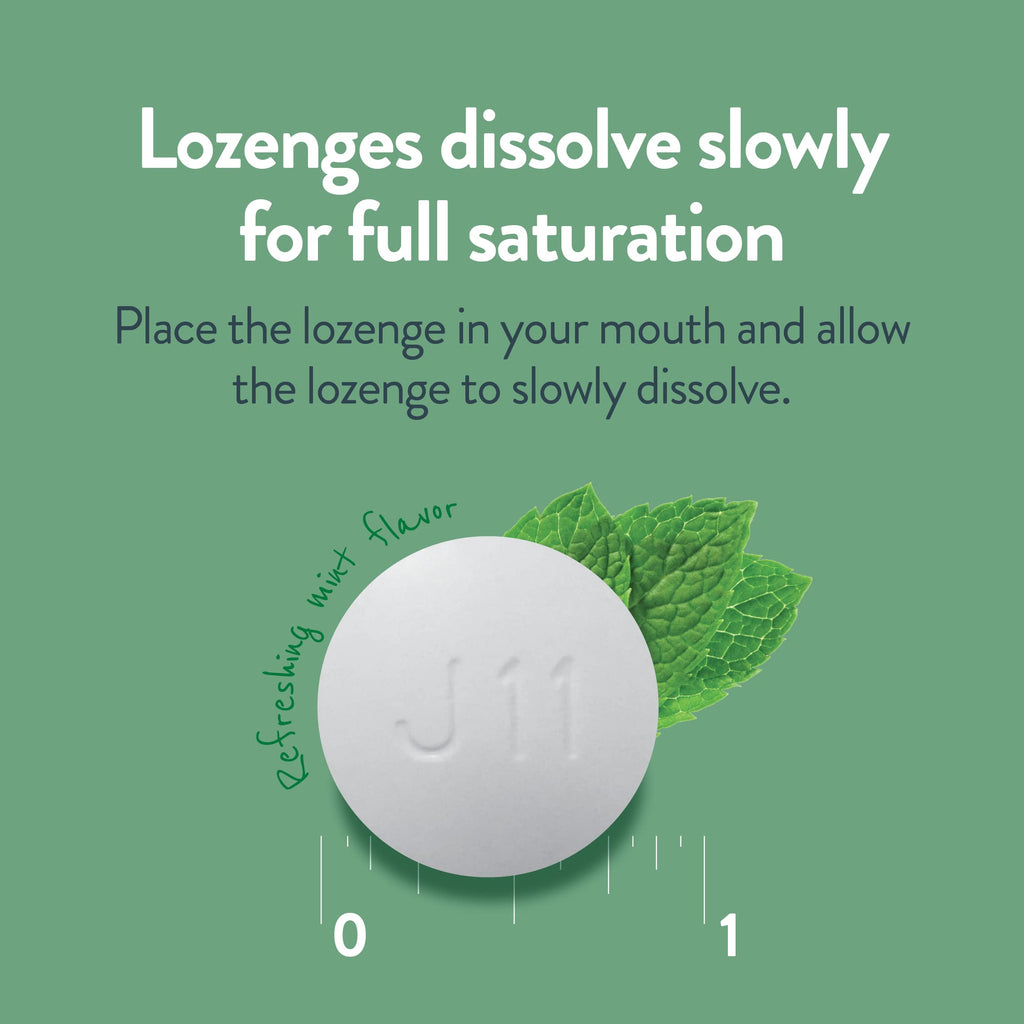Healthy Living Nicotine Polacrilex Lozenges Stop Smoking Aid

