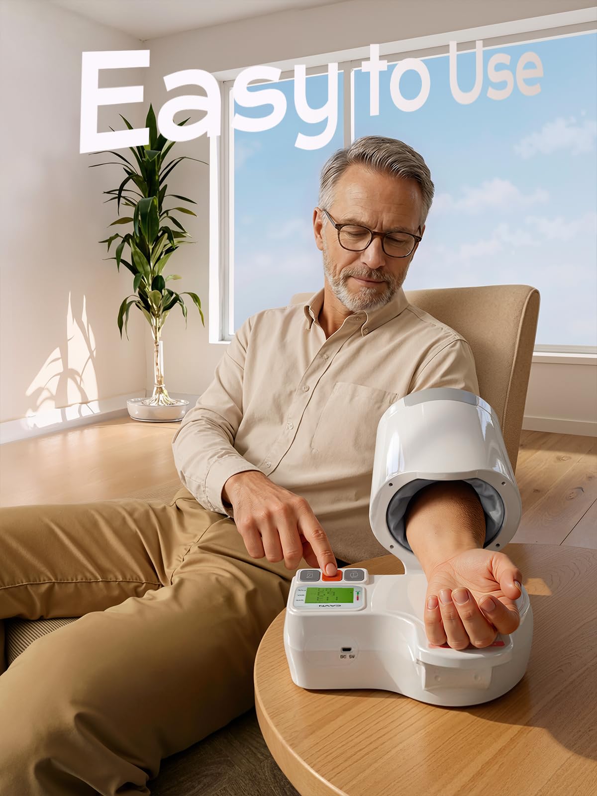 CAVN Blood Pressure Monitor Barrel-Type Upper Arm

