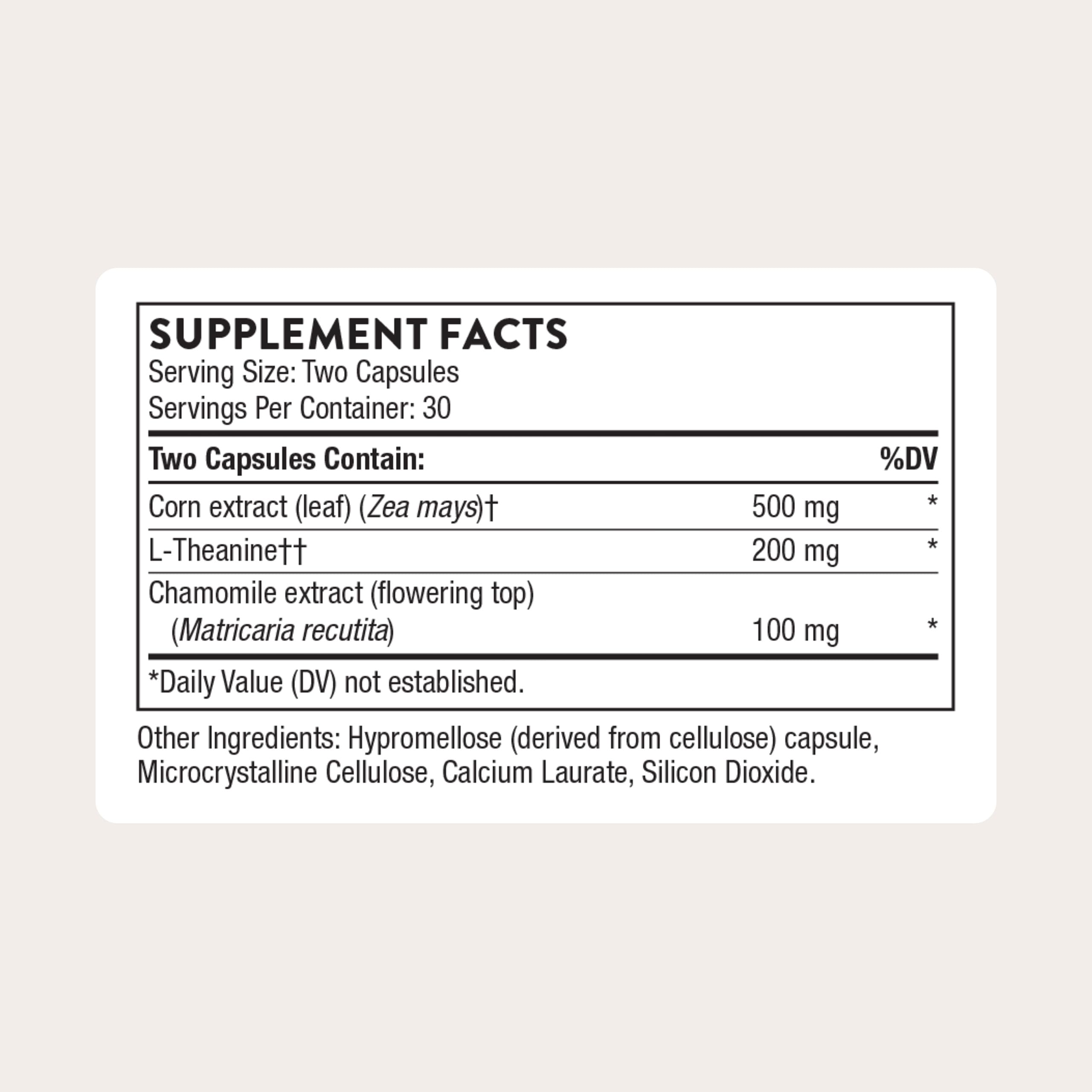 Thorne Deep Sleep Complex - All-Natural Sleep Support

