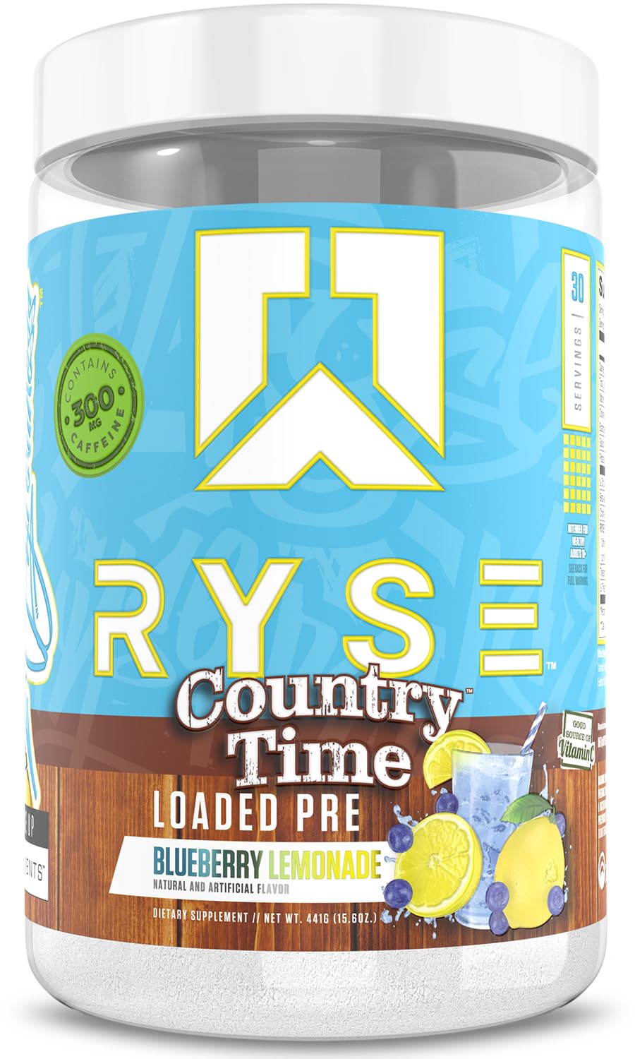 RYSE Loaded Pre Workout Powder - Caffeine, Citrulline & Beta-Alanine