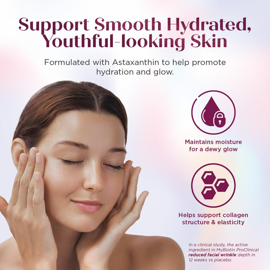 MyBiotin ProClinical MB40X Biotin with Astaxanthin for Hair

