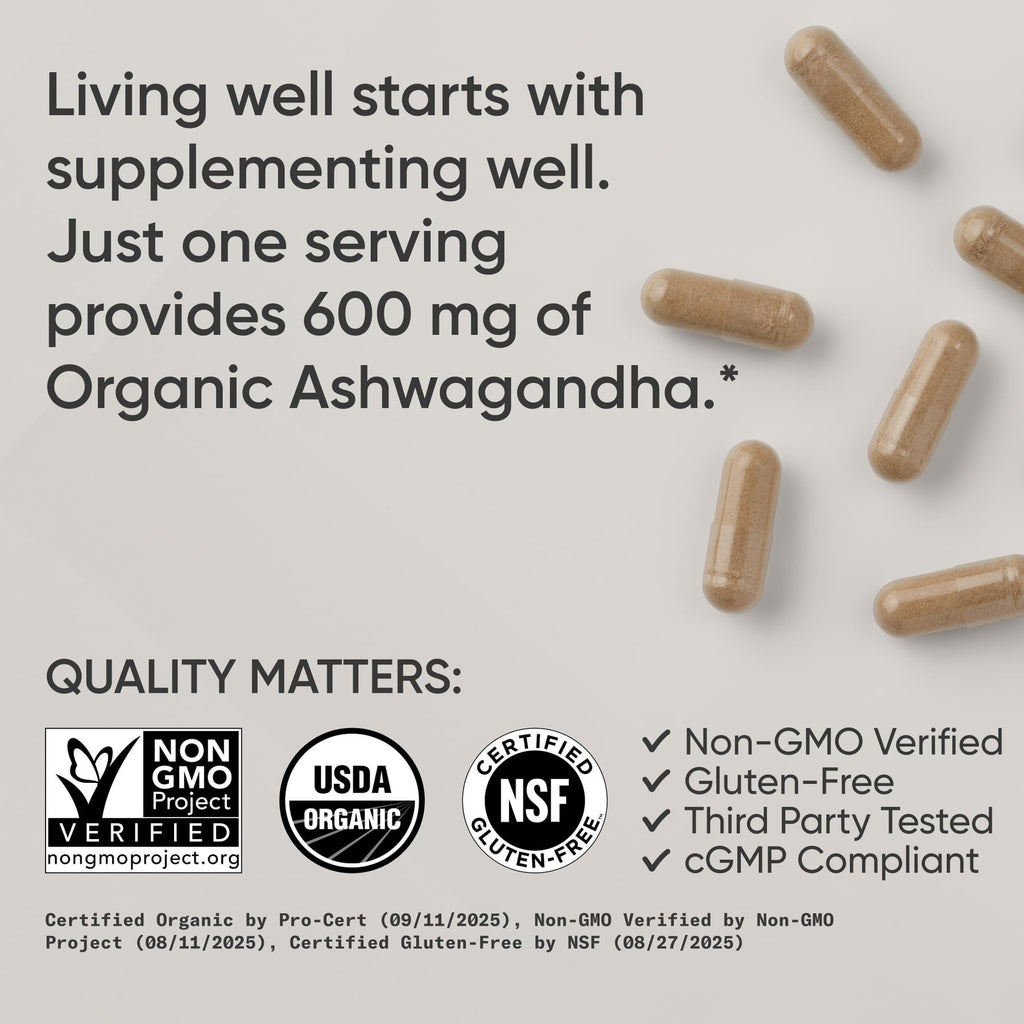 Sports Research Ashwagandha Supplement | Relaxation

