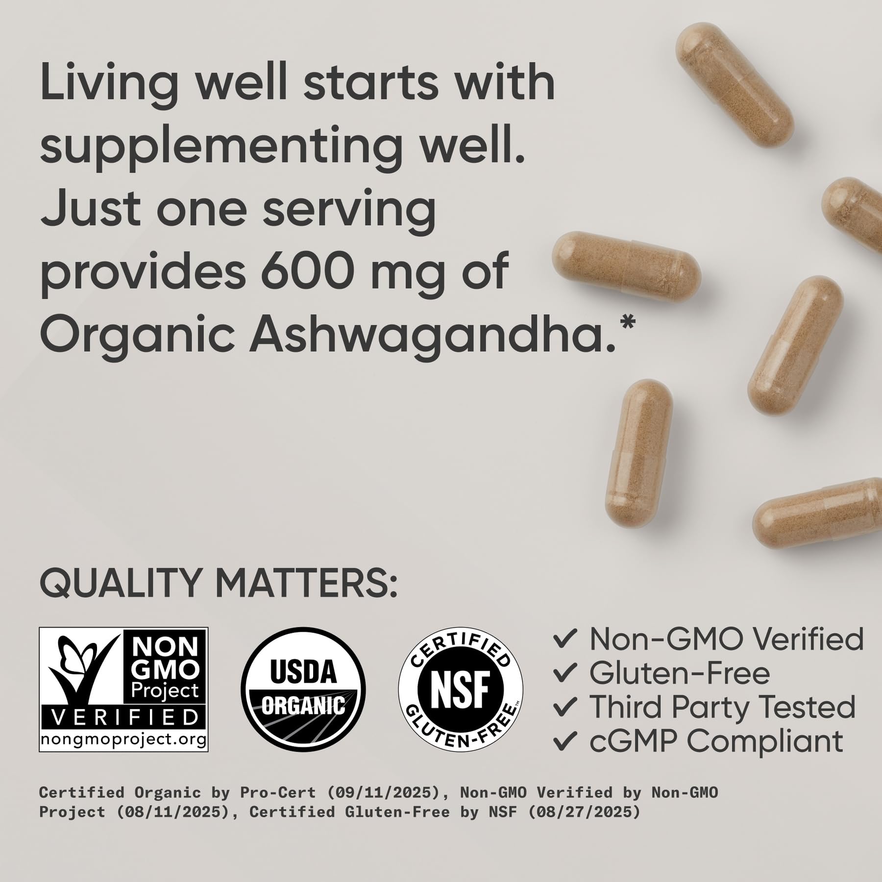 Sports Research Ashwagandha Supplement | Relaxation

