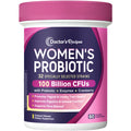 Doctor's Recipes Probiotics for Women - 100B CFU, 32 Strains, Prebiotic Enzymes & Cranberry