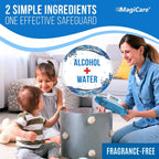 MagiCare 75% Alcohol Wipes | Unscented Sanitizing Wipes

