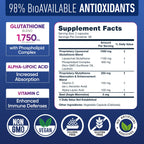 Liposomal Glutathione Supplement with Vitamin C

