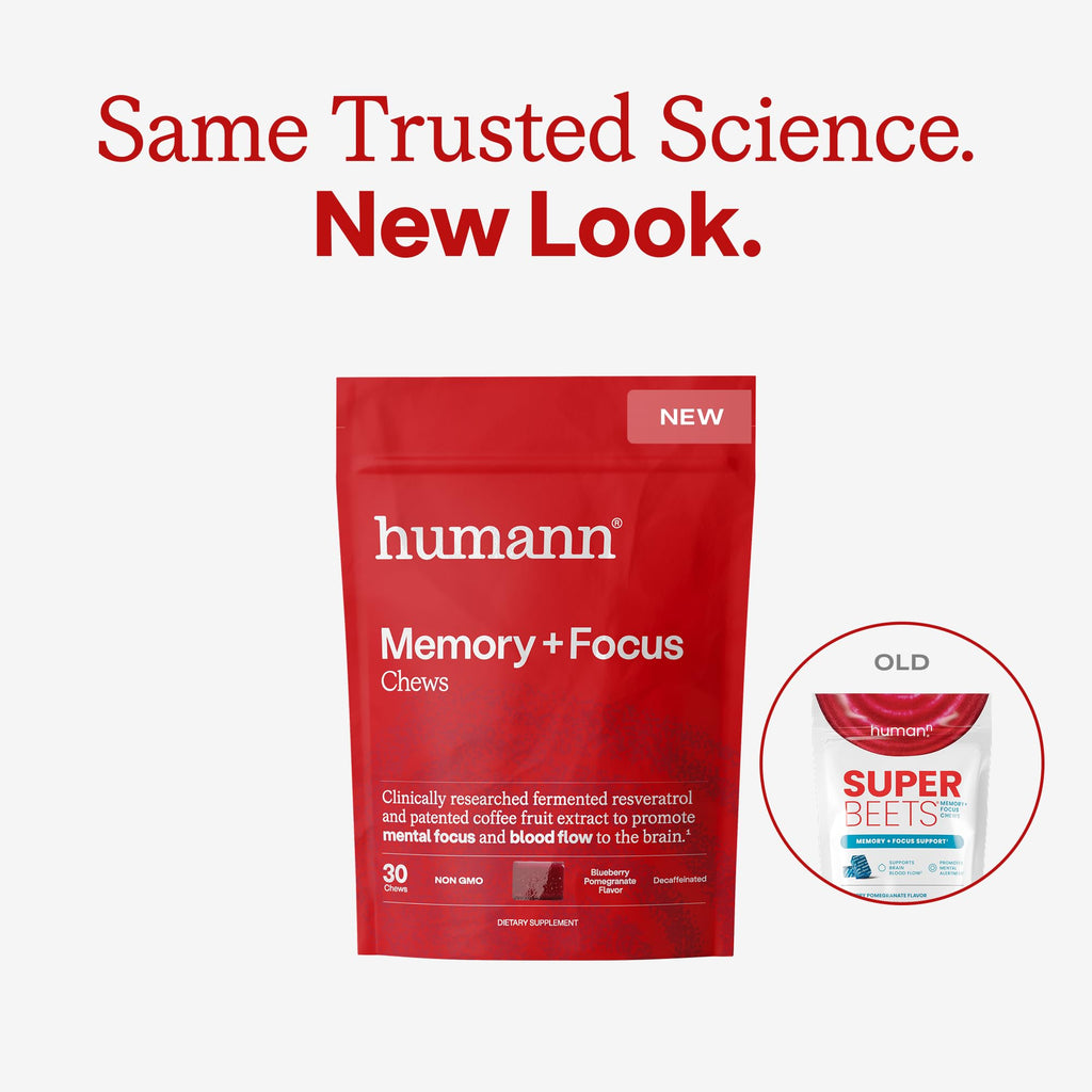 HumanN Memory and Focus Chews - Brain Health Supplement

