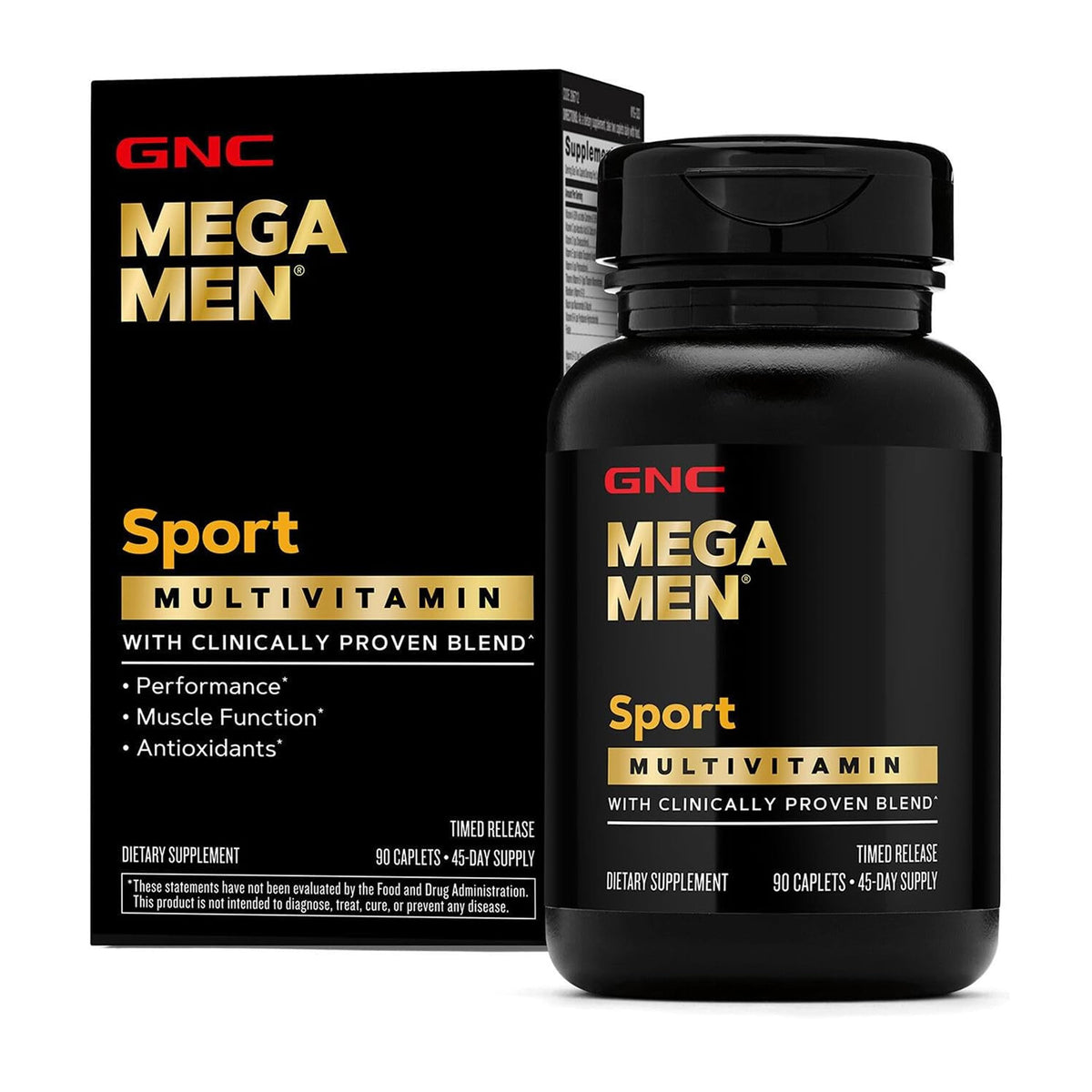GNC Mega Men Sport Multivitamin for Men, Timed Release Formula
