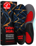 CRUVHEAL Work Orthotic Insoles with Arch Support

