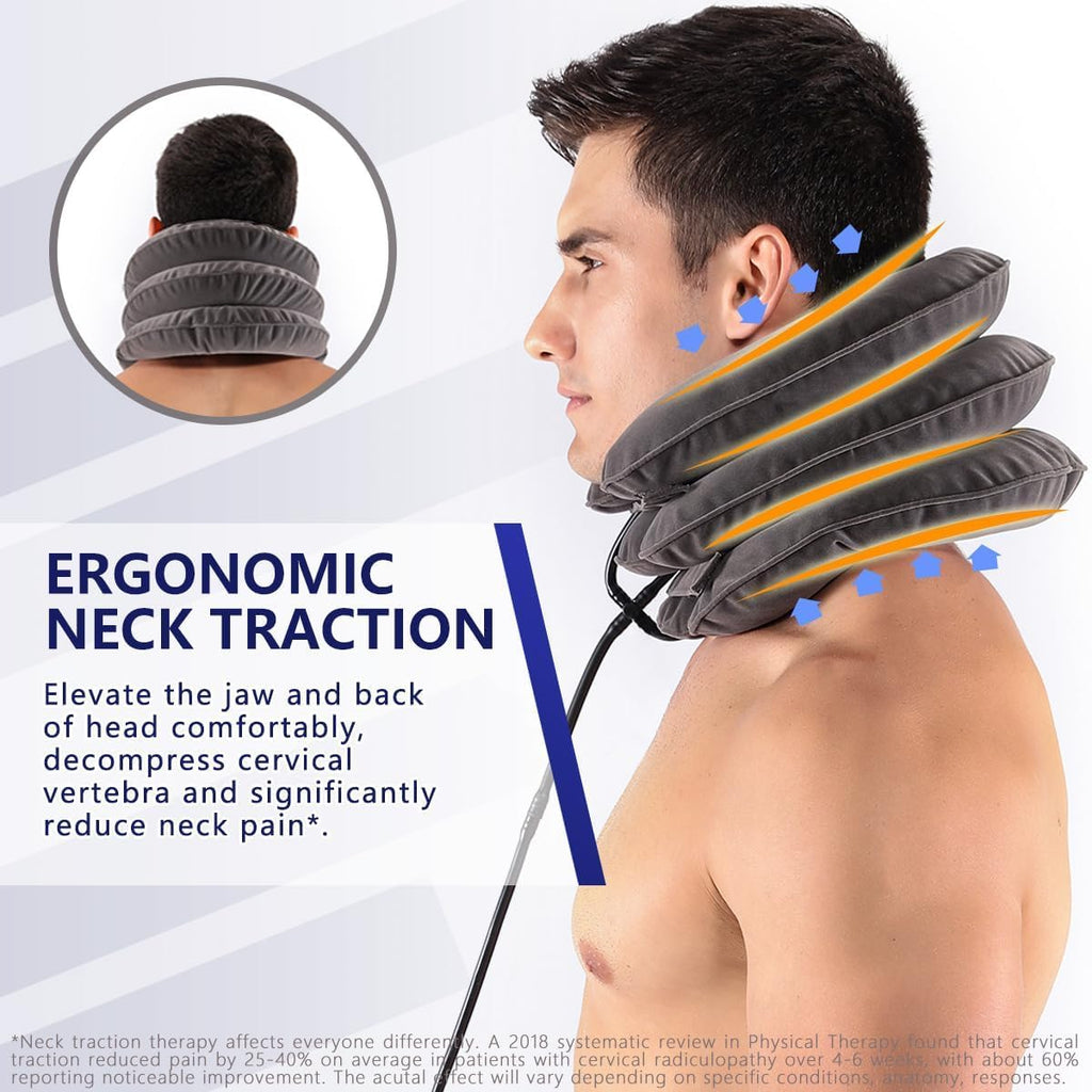 Siwei Inflatable Neck Traction Device | Home Relief

