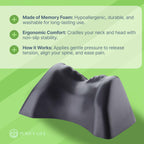 Neck Support Pillow for Tension Relief | Comfort

