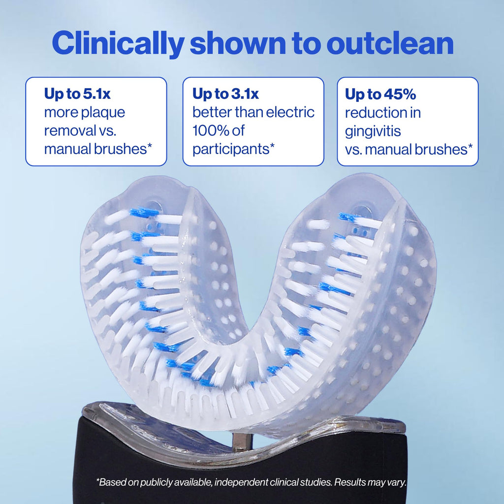 Autobrush Sonic Pro Toothbrush ADA-accepted U-Shaped

