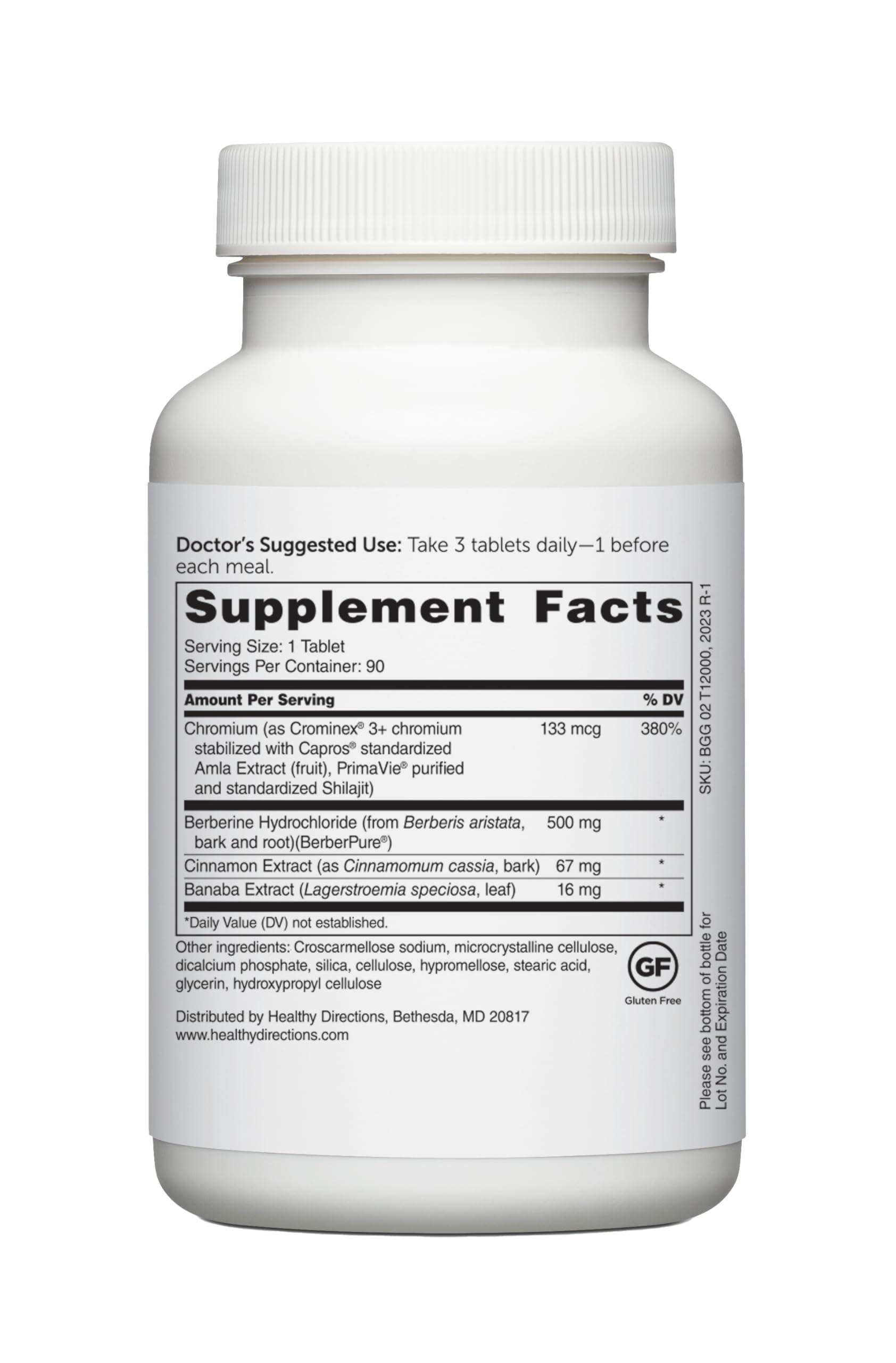 Dr. Whitaker’s Berberine GlucoGold Supplement

