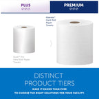 Kleenex Universal Hard Roll Paper Towels - Premium Absorbency Pockets

