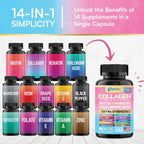 Parrox Collagen Capsules 14-in-1 Beauty Formula

