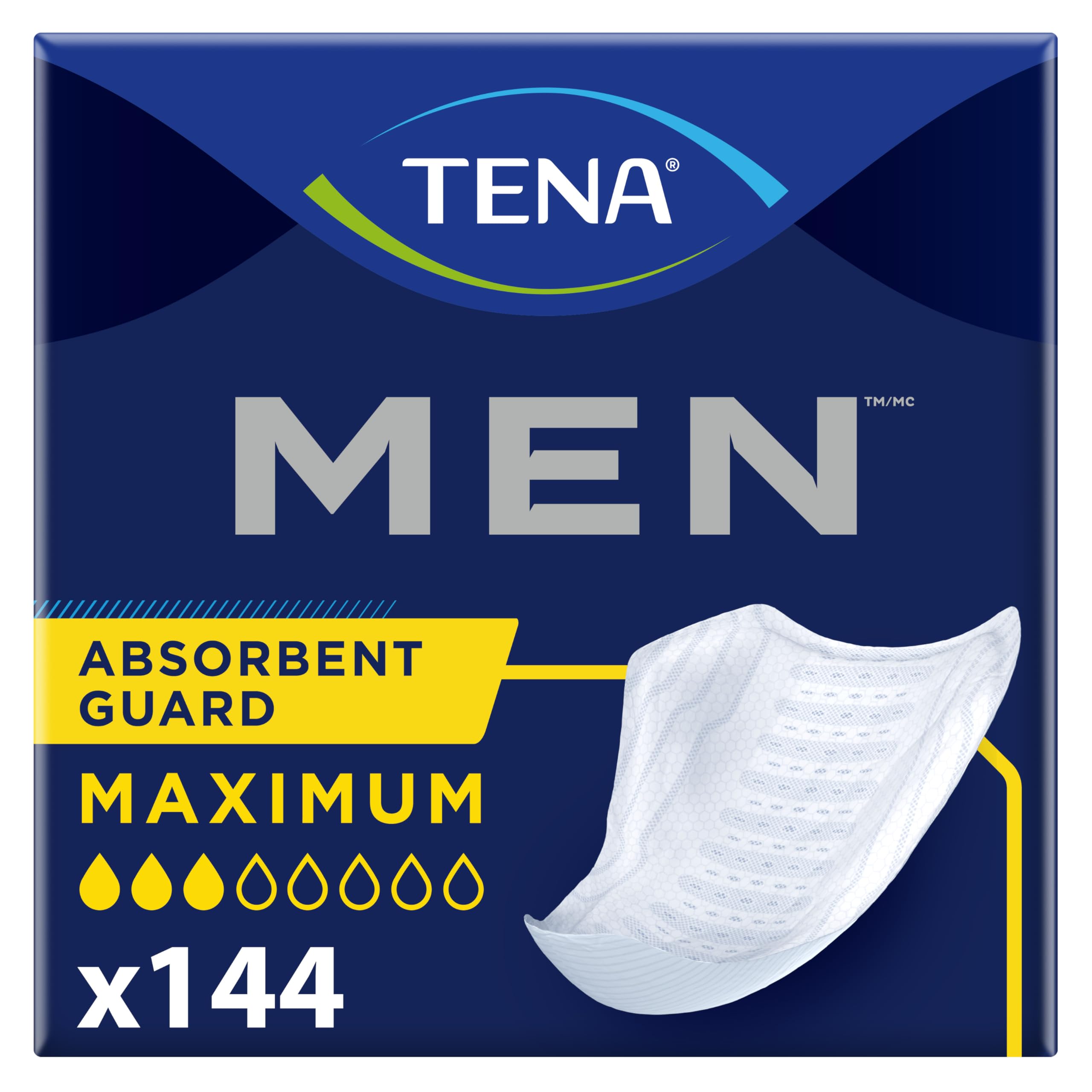 TENA Men Incontinence Guards - Maximum Absorbency

