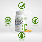 Bioactive Vitamin B Complex | Methylated B Vitamins + Vitamin C

