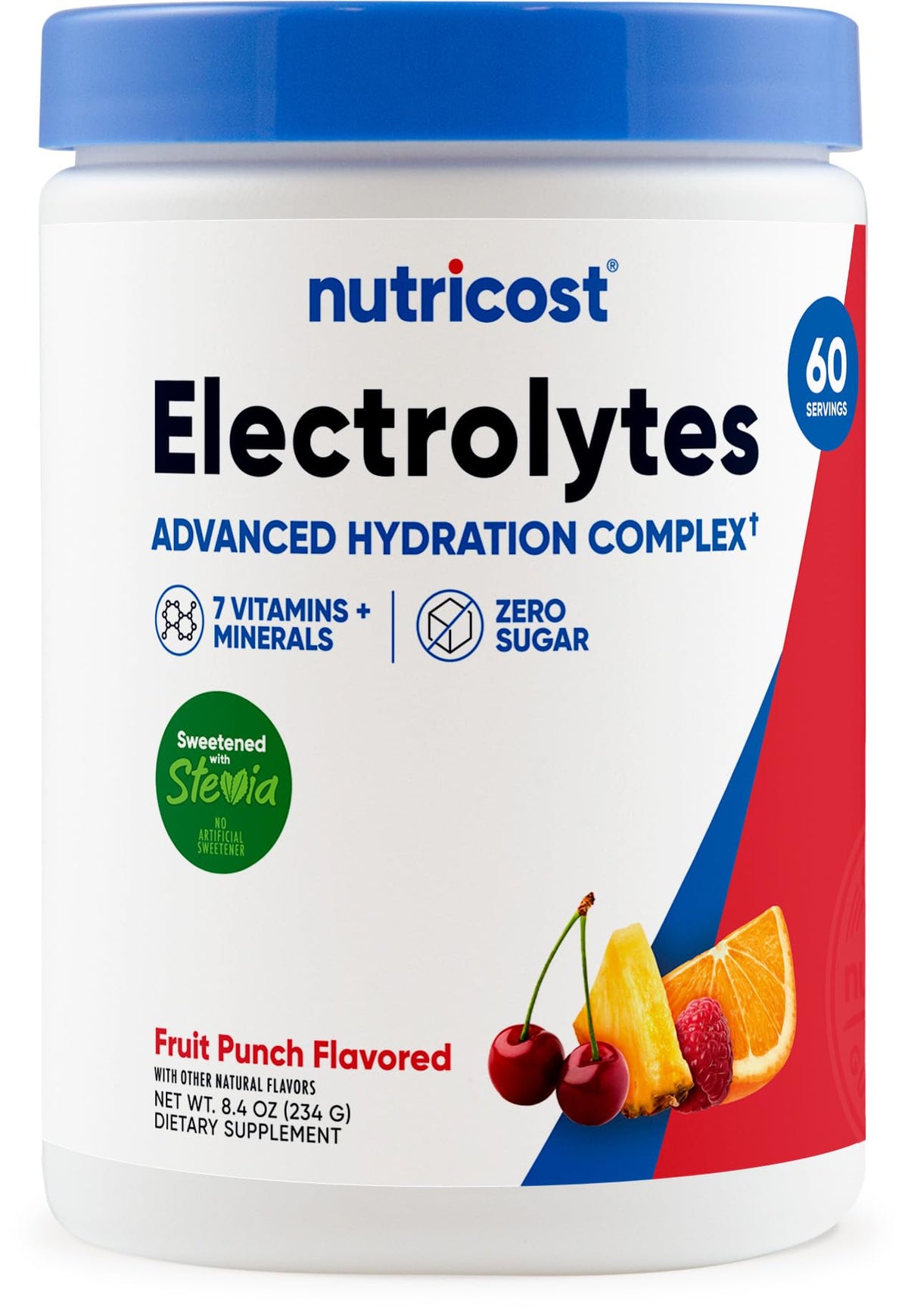 Nutricost Electrolyte Complex Powder - Hydration Drink Mix with Vitamins and Minerals