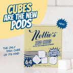 Nellie's Dish Cubes Dishwasher Detergent | Powerful Cleaning

